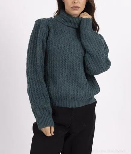 Adalynn Cable Knit Turtleneck Sweater (Assorted Colors)