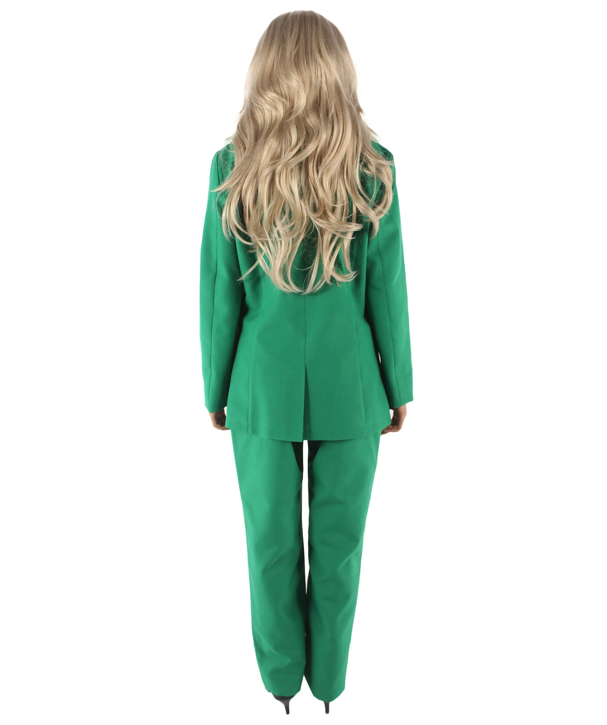 Adult Women's EXCLUSIVE! Deluxe  Singer Party Suit Costume | Evergreen Cosplay Costume