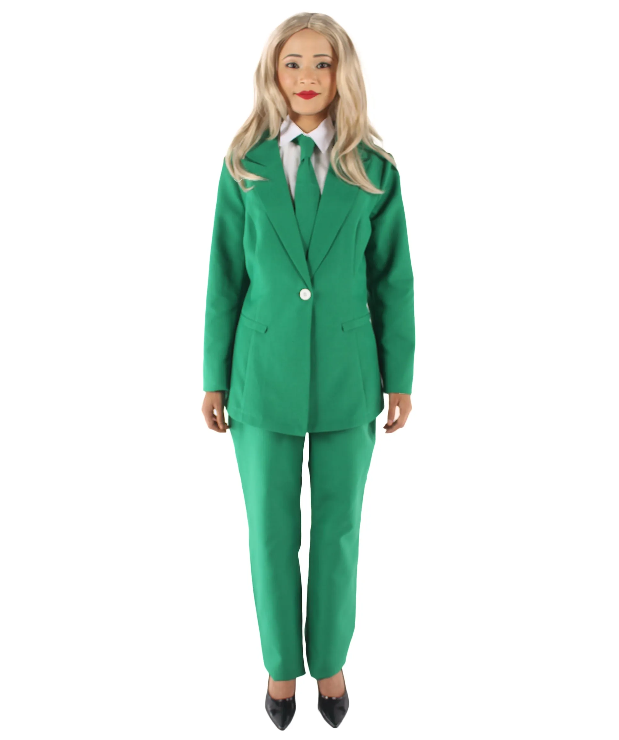 Adult Women's EXCLUSIVE! Deluxe  Singer Party Suit Costume | Evergreen Cosplay Costume