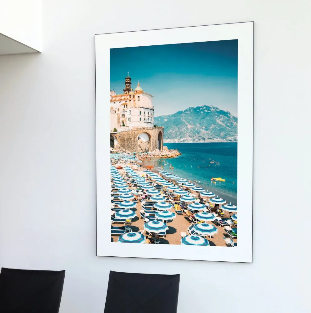 Amalfi Coast Summer Poster INSTANT DOWNLOAD Art Print, Mediterranean Decor, Beach Photography, Relaxing Wall Art, Summer Print, Amalfi Coast Print