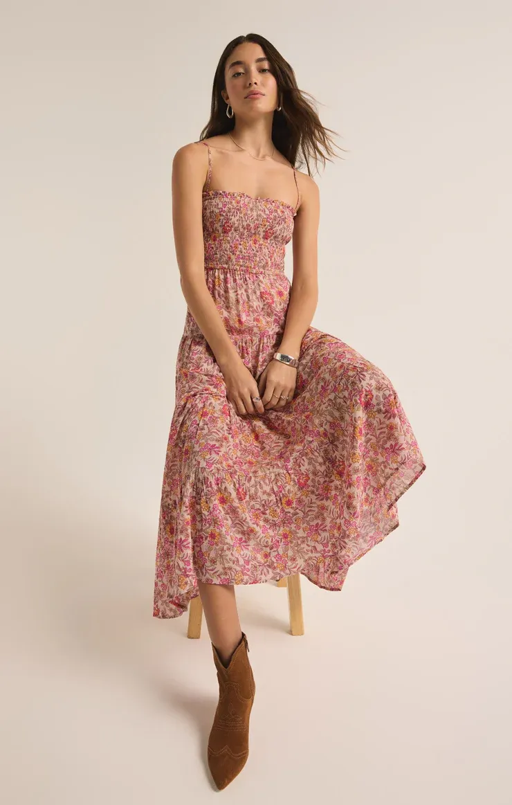 Balso Lima Floral Maxi Dress