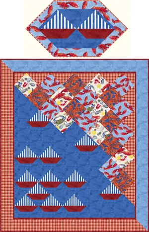 Bar Harbor Quilt Pattern PC-153w  - Wholesale Product