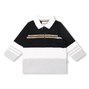 BOSS KIDSWEAR Infant Long Sleeve Polo