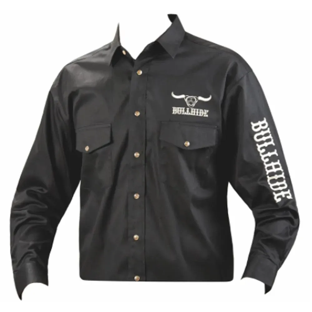 Bullhide Western Shirt ( Black ) - Men's Western Shirt