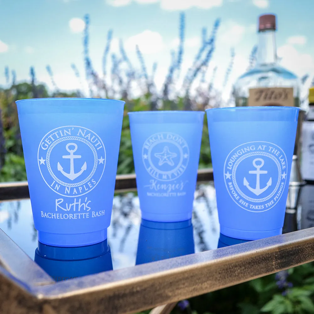 Custom Nautical Color Shatterproof Cups