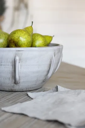 Distressed Nude Decorative Bowl