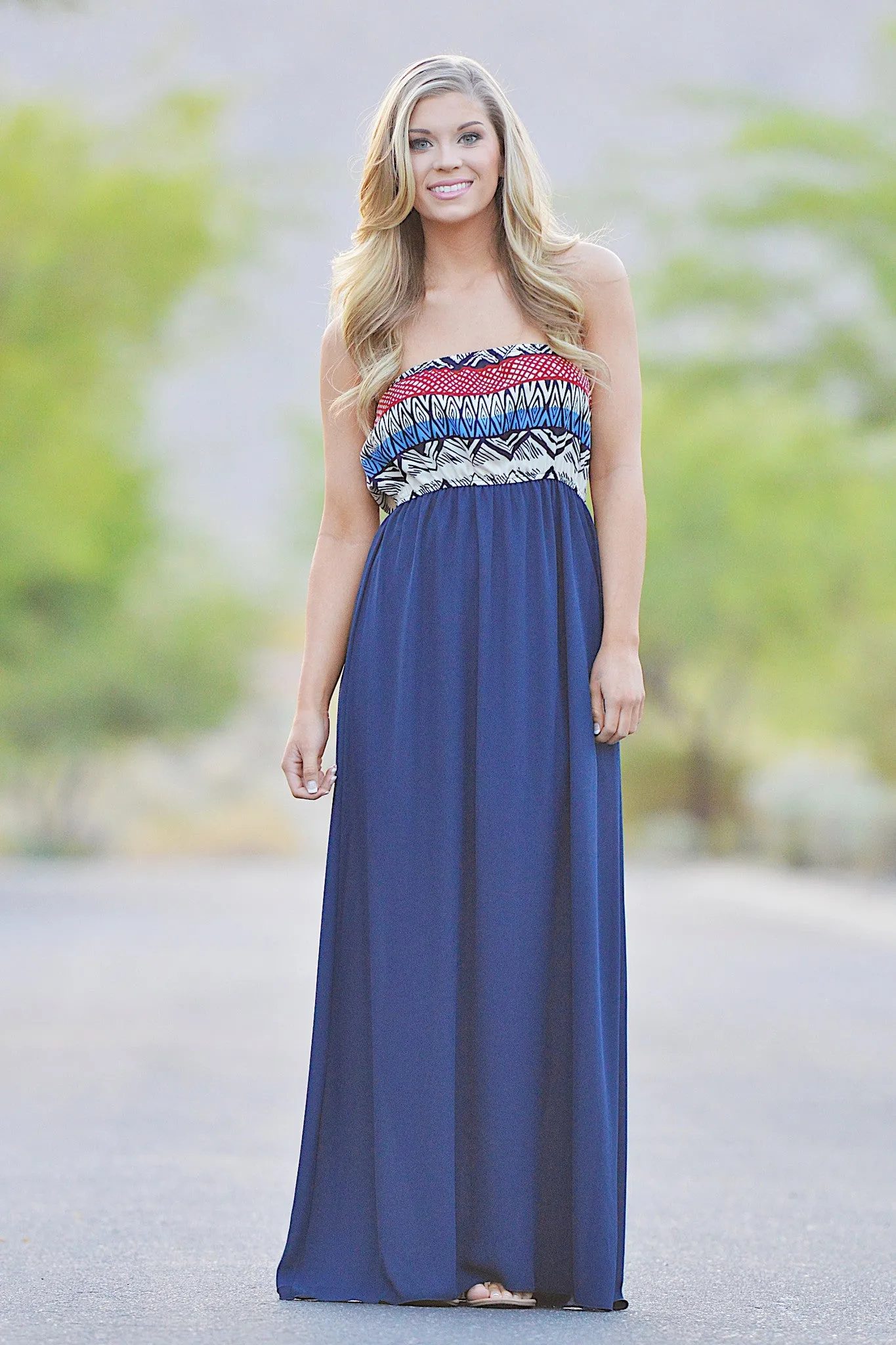 Easy Breezy Maxi Dress - Navy