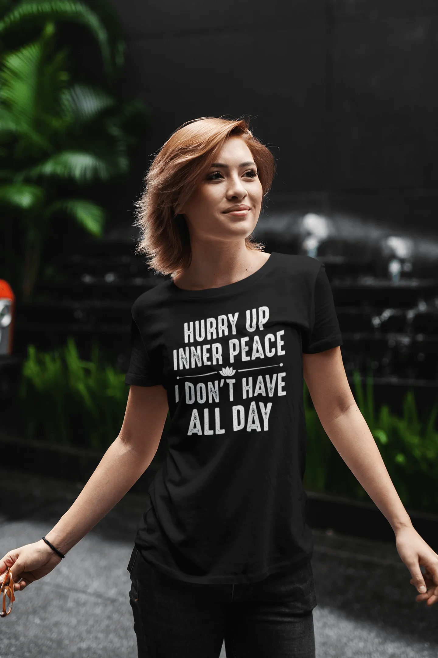 Funny!!! Hurry Up Inner Peace I Don't Have All Day - Unisex Hoodie Man and Woman Casual Hoodie