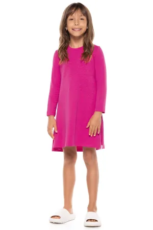 Kid's Lincoln Road High Low Dress | Magnolia Pink