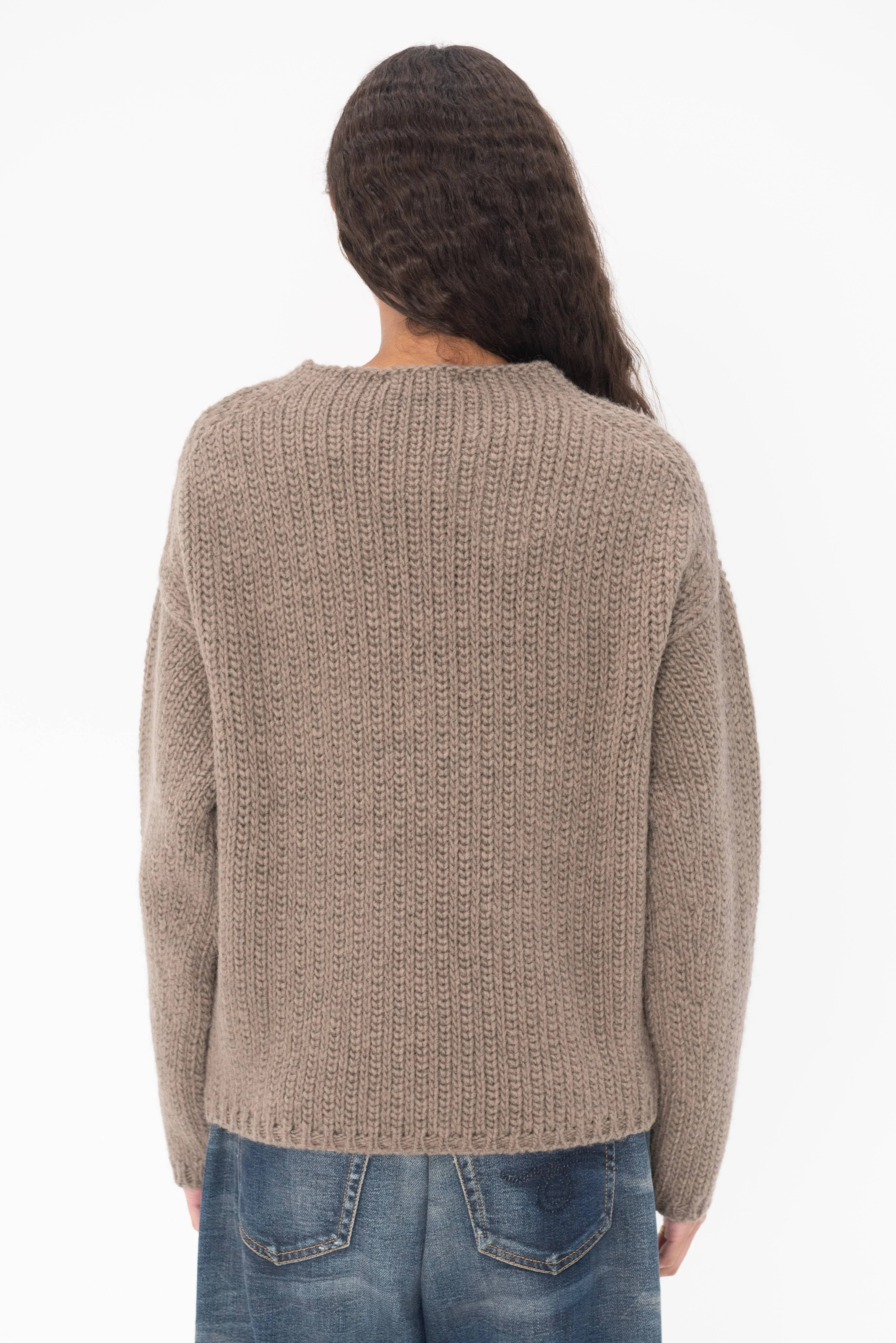 Knit Top, Beige