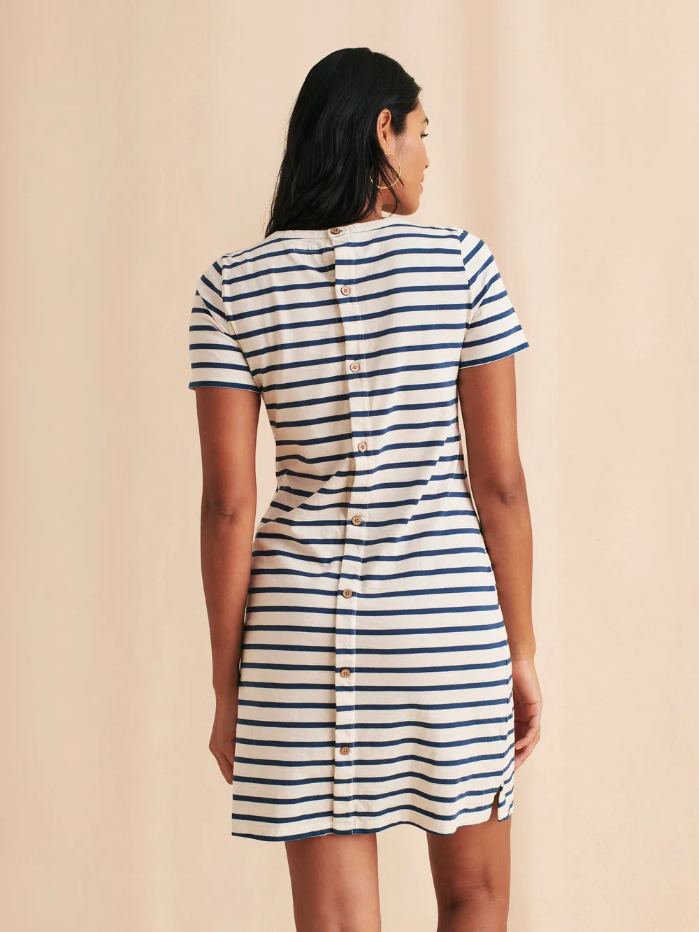 Merritt Dress in Amagansett Stripe