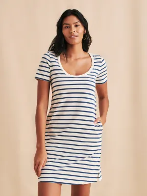 Merritt Dress in Amagansett Stripe