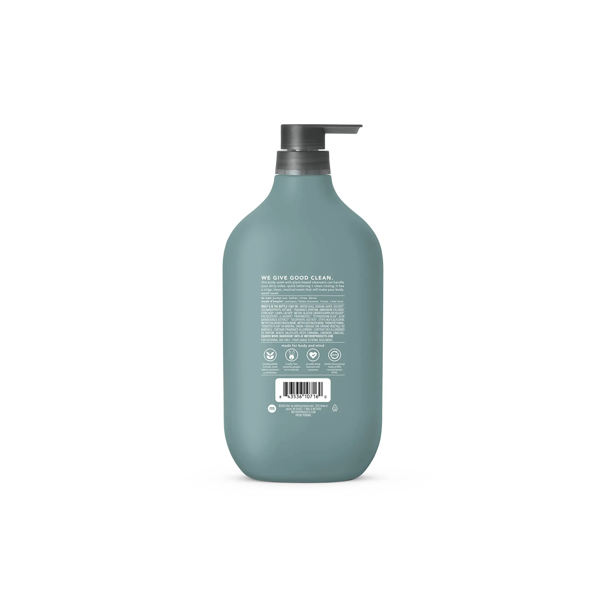 Method Body Wash, Sea   Surf