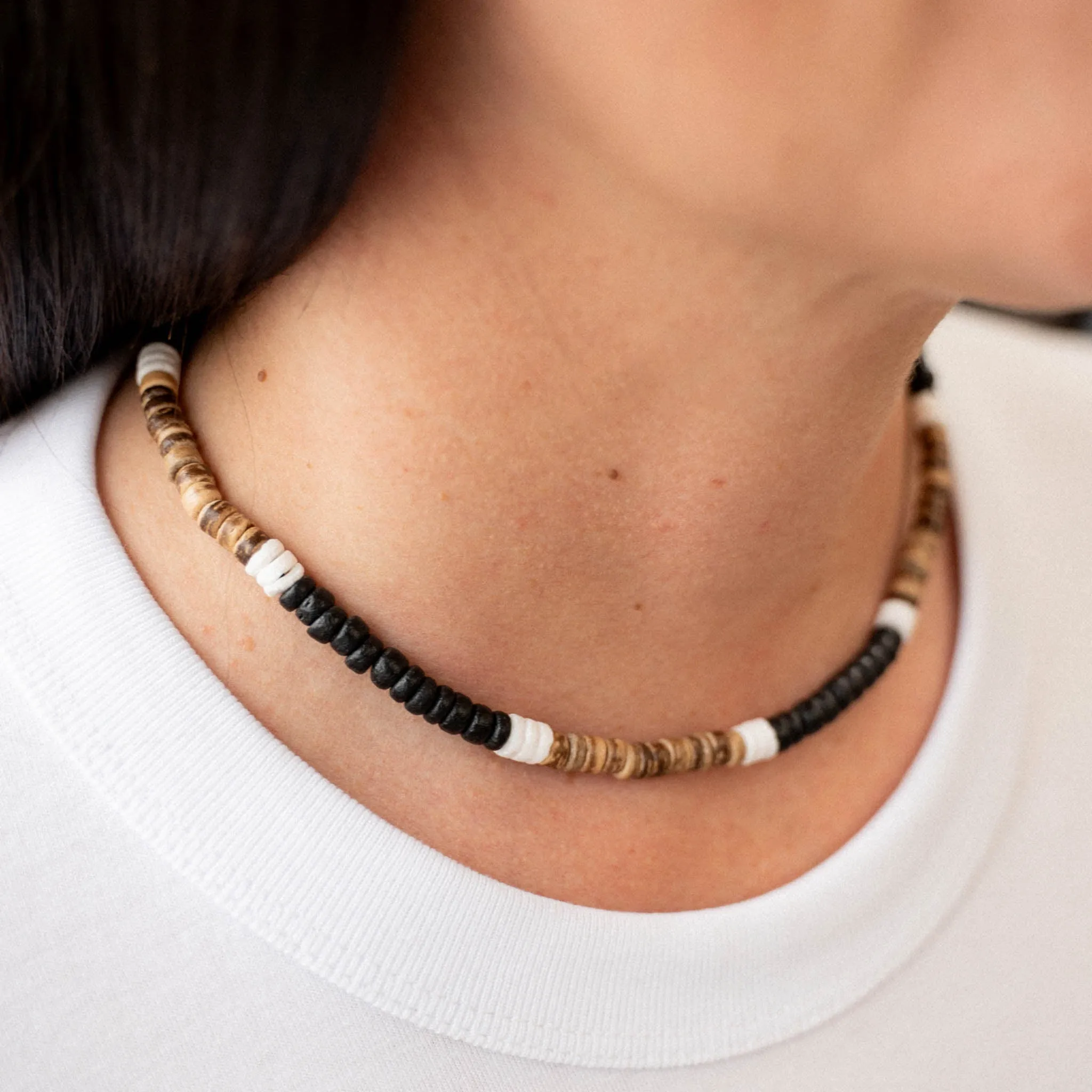 Nias Surf Bead Necklace