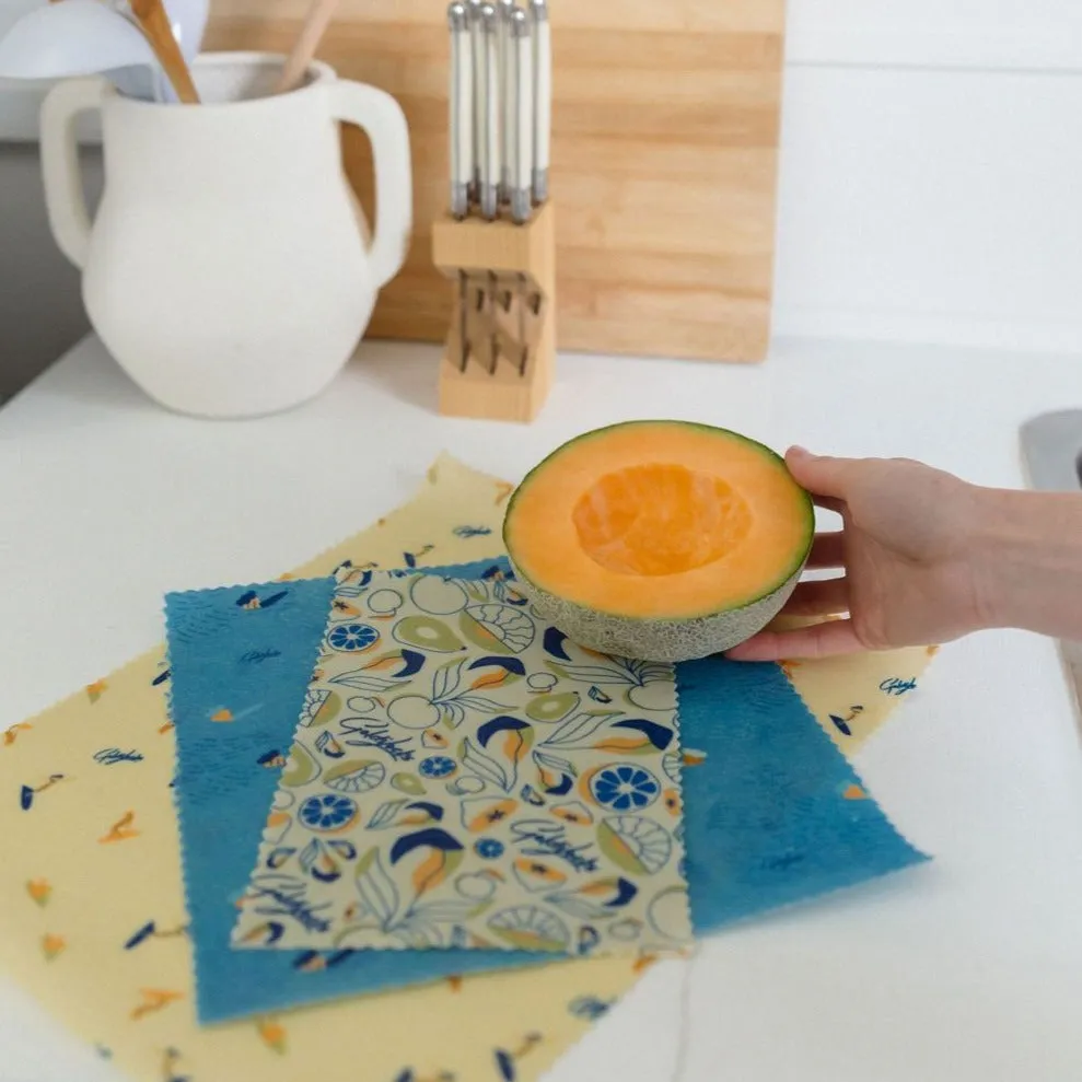 Ocean Favourites Bundle: Beeswax Wraps   Swedish Dishcloths