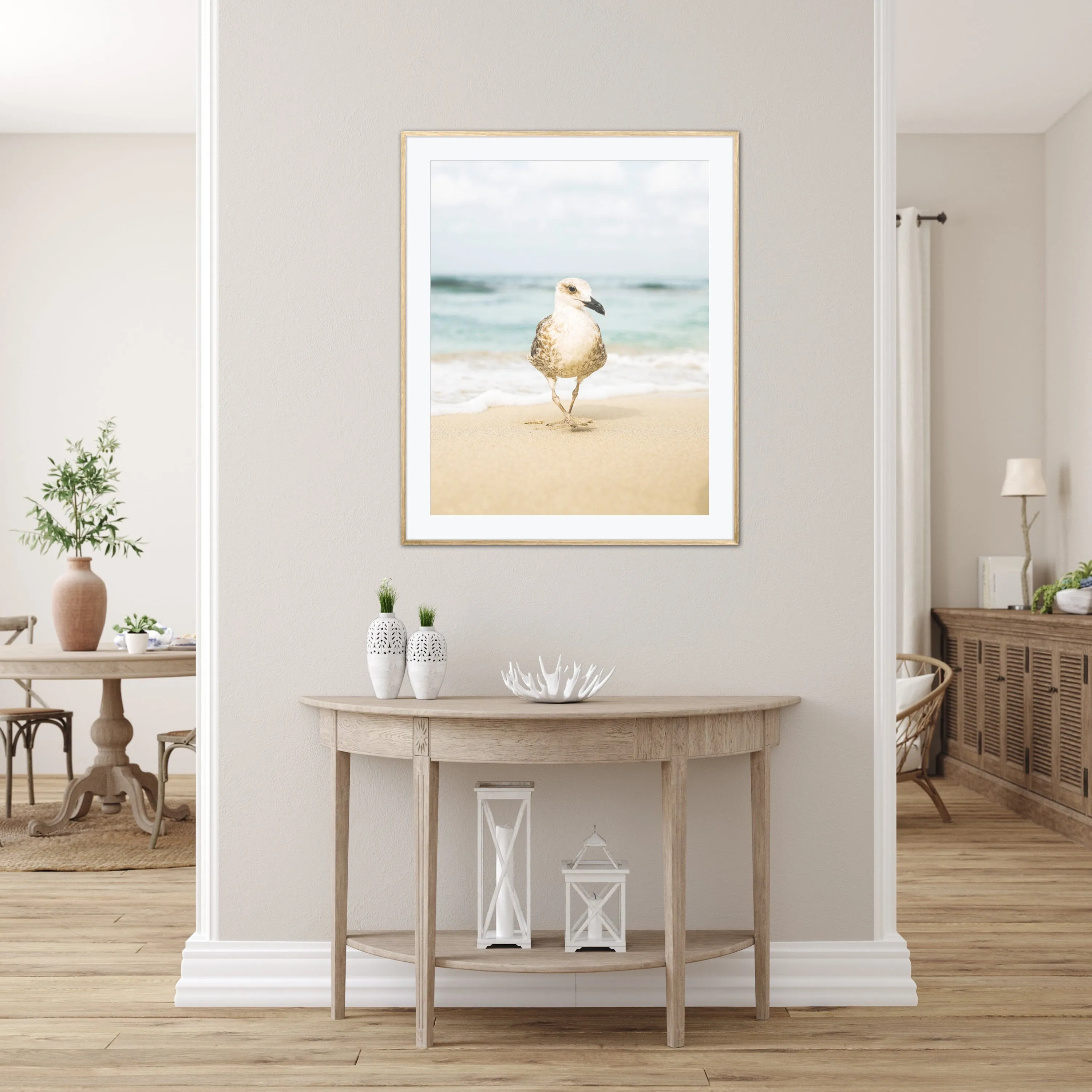 Pastel Beach Print Set Of 3 Prints INSTANT DOWNLOAD Art Prints, Wave Poster, Beach Scene Art, Pastel Wall Art, Beach Decor, Coastal Wall Art