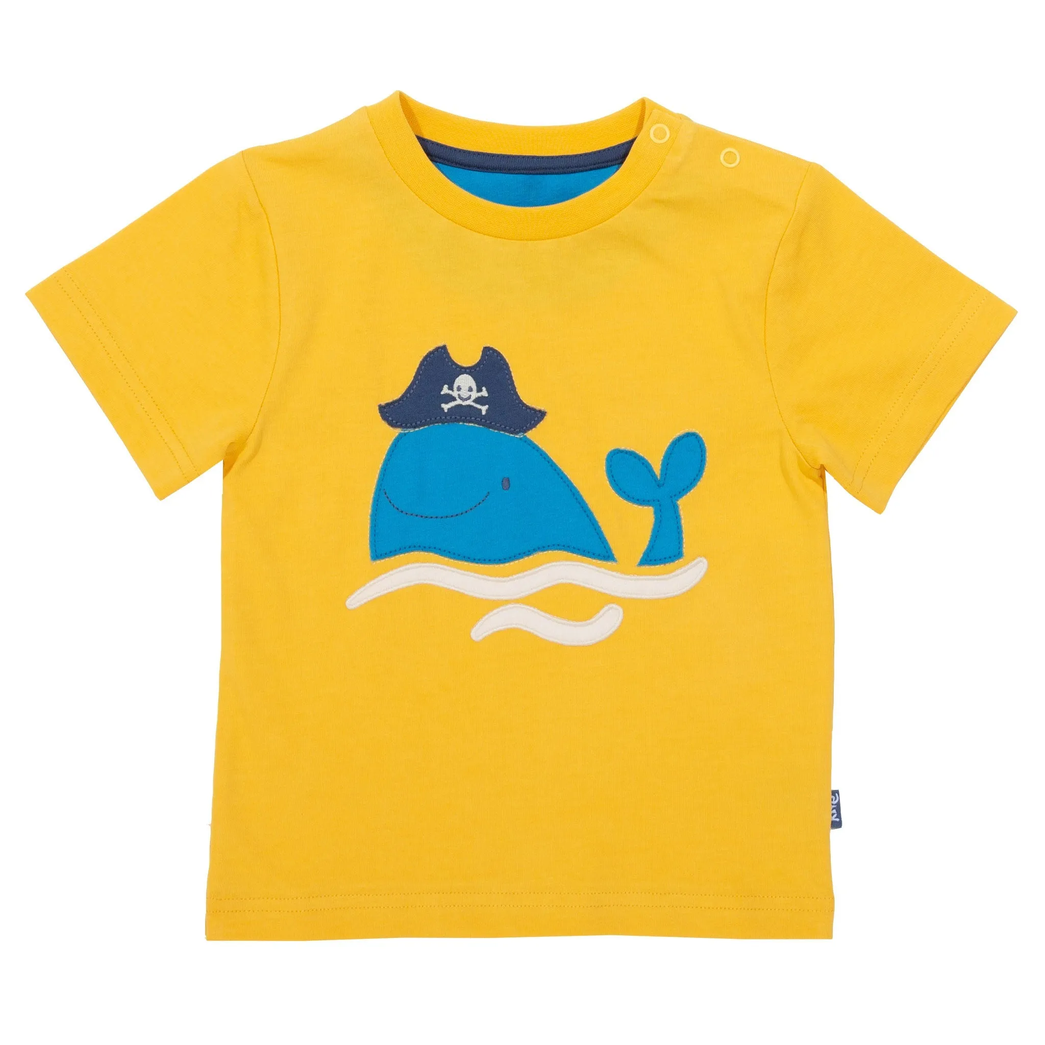 Pirate whale t-shirt