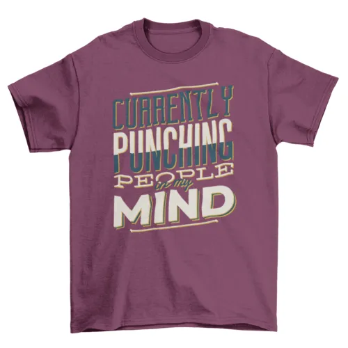 Punching People Tee