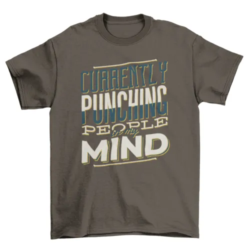 Punching People Tee