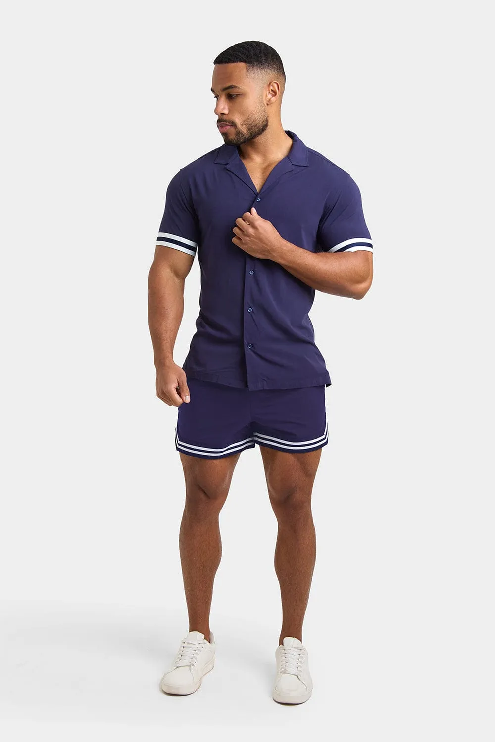 Resort Shirt in Navy