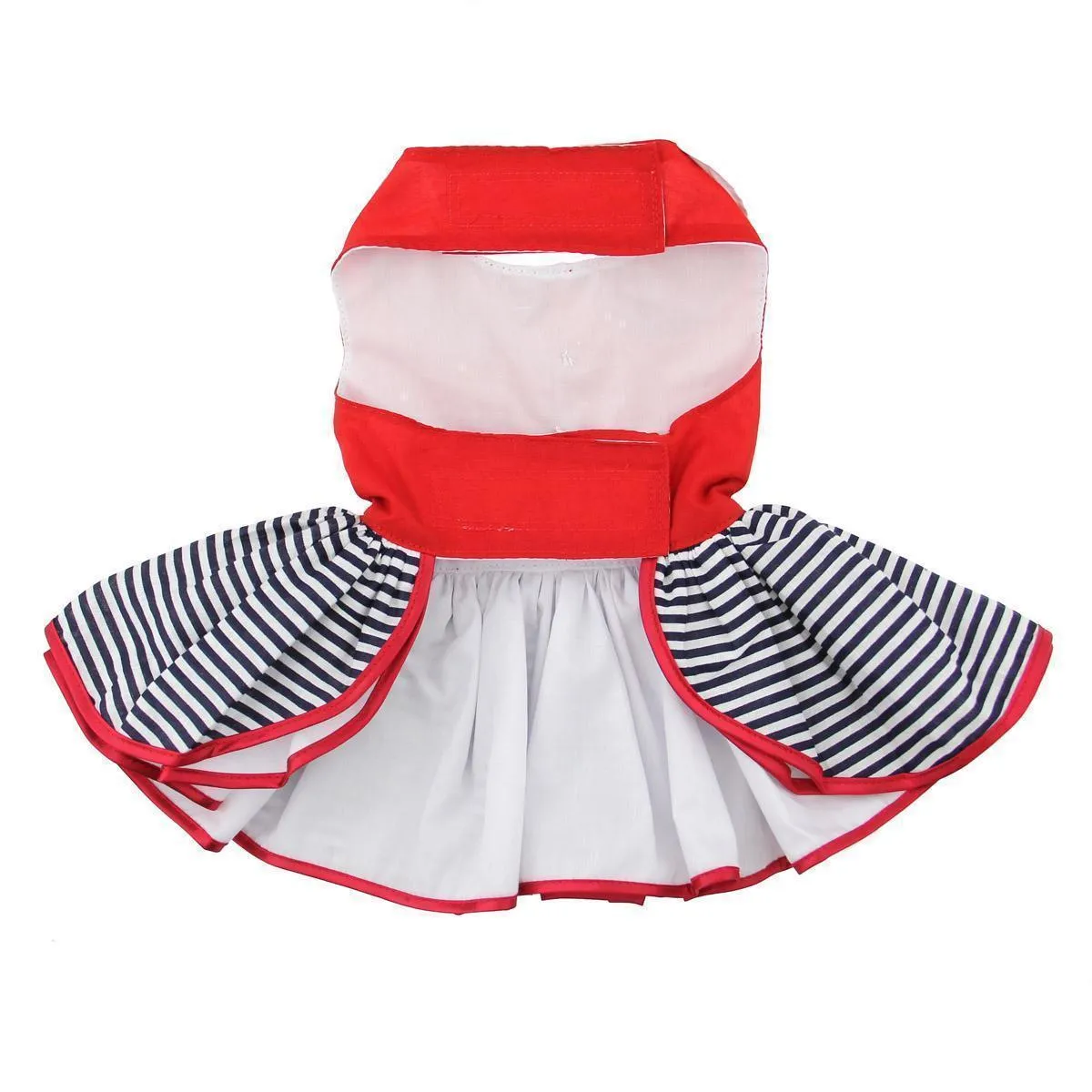 Sailor Girl Dog Dress/Matching Leash