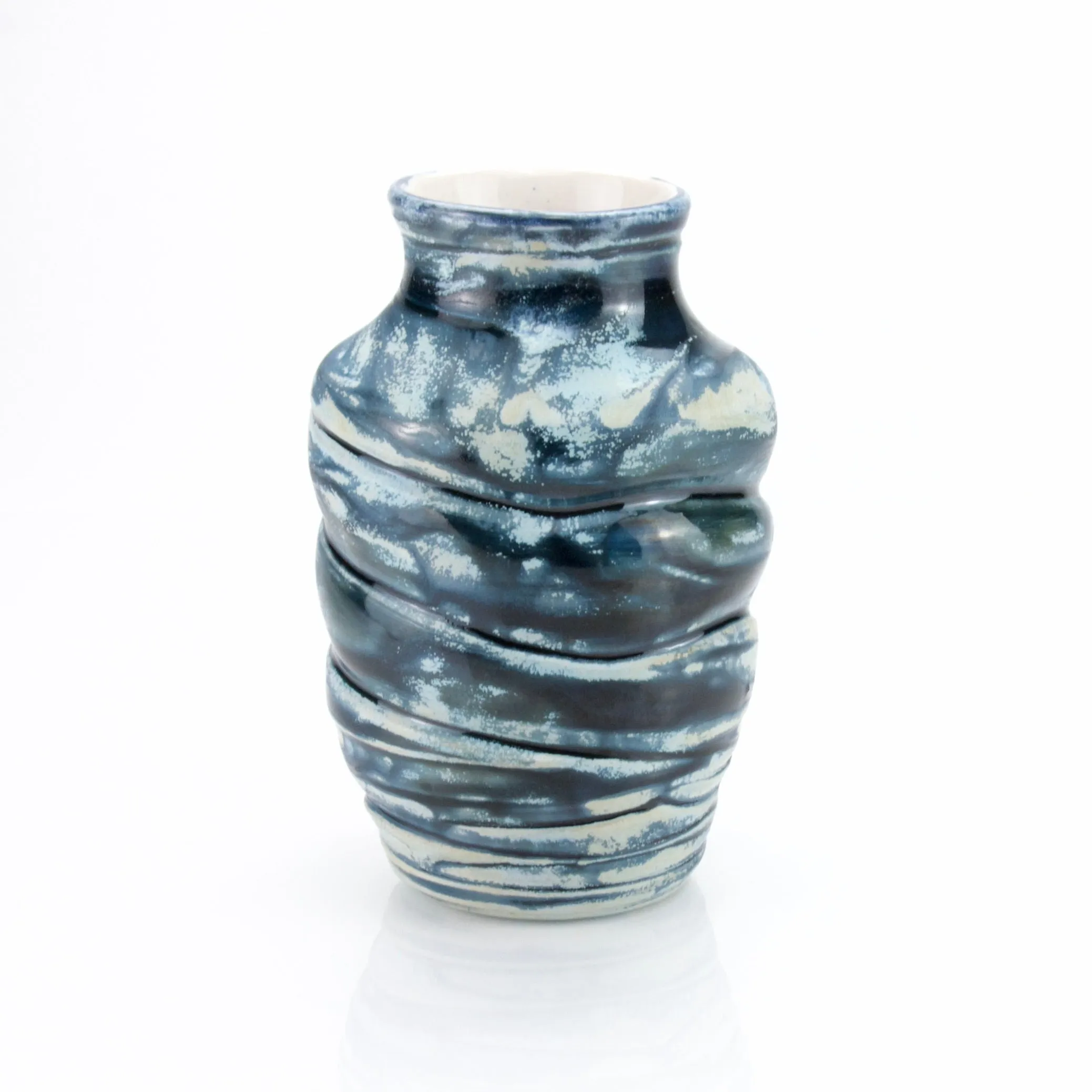 Sea Shell Vase - Blue Ocean