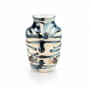 Sea Shell Vase - Blue Ocean