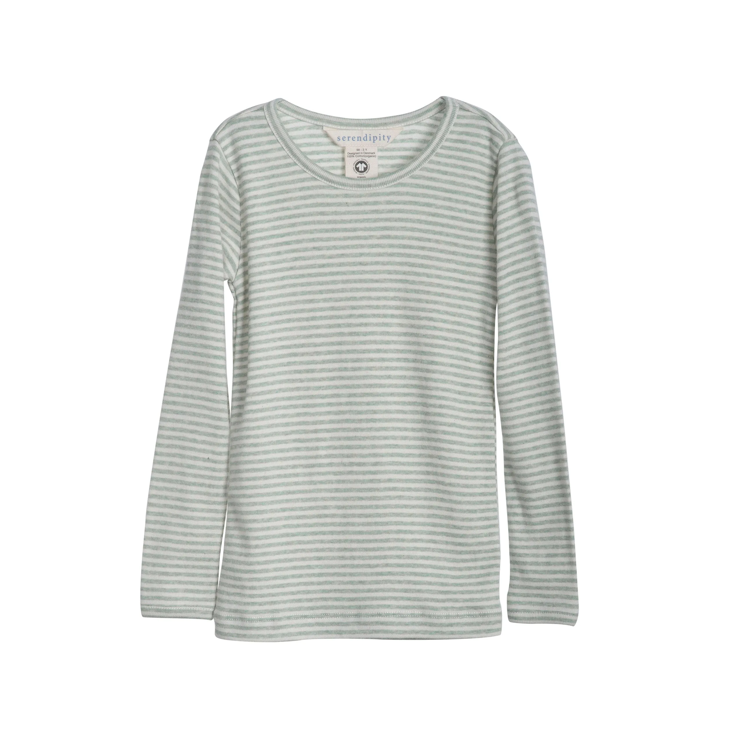 Serendipity Kids' Slim Striped Long-Sleeved Tee