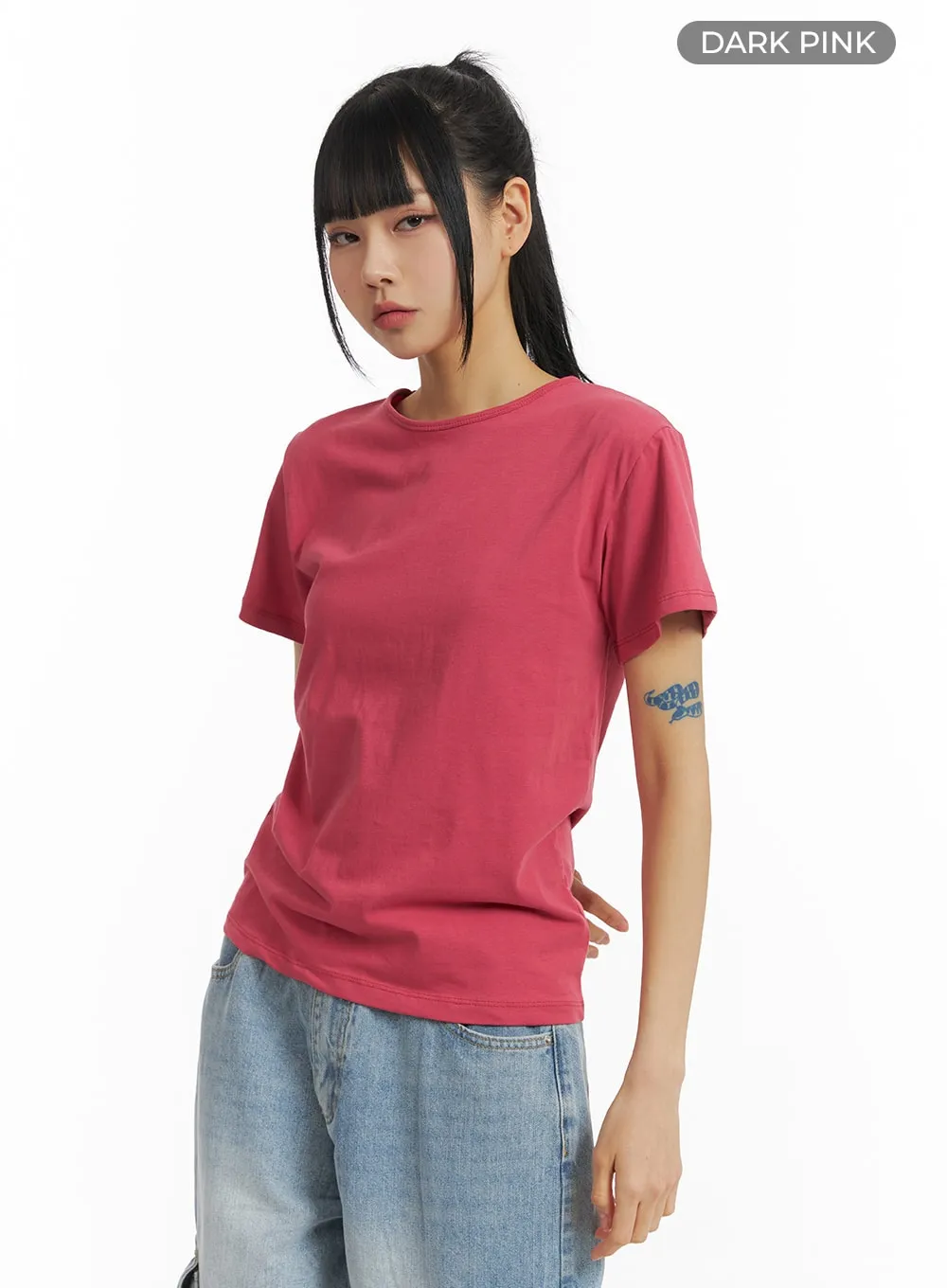 Solid T-Shirt CM407