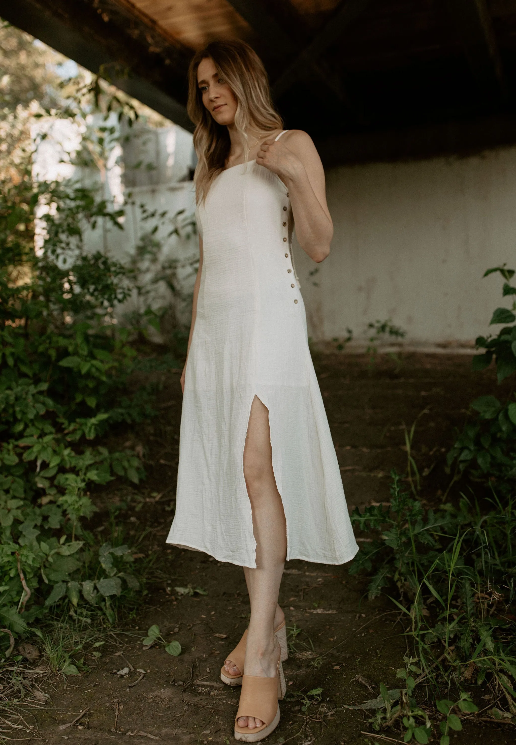 The Ariele Dress - Cream