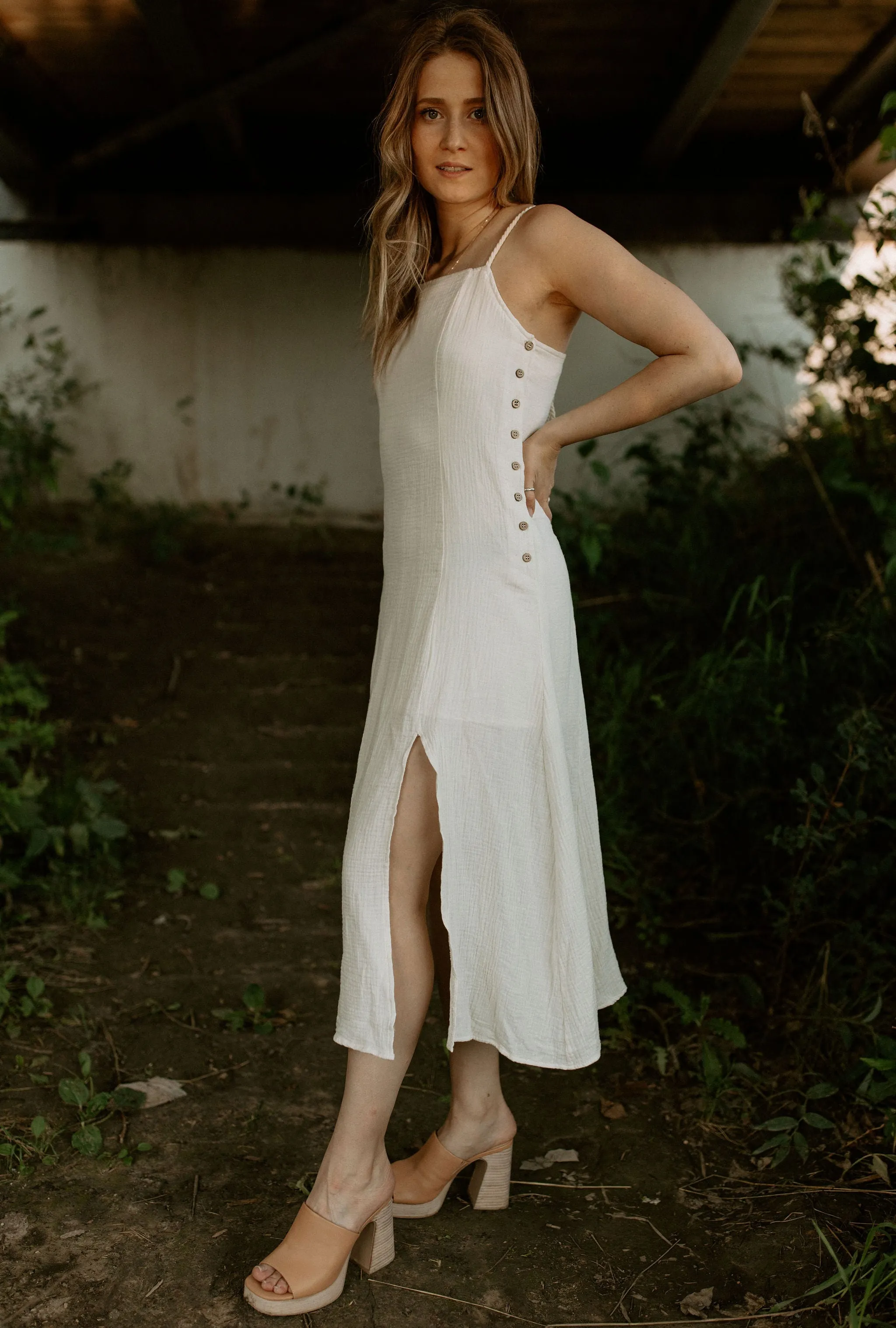 The Ariele Dress - Cream