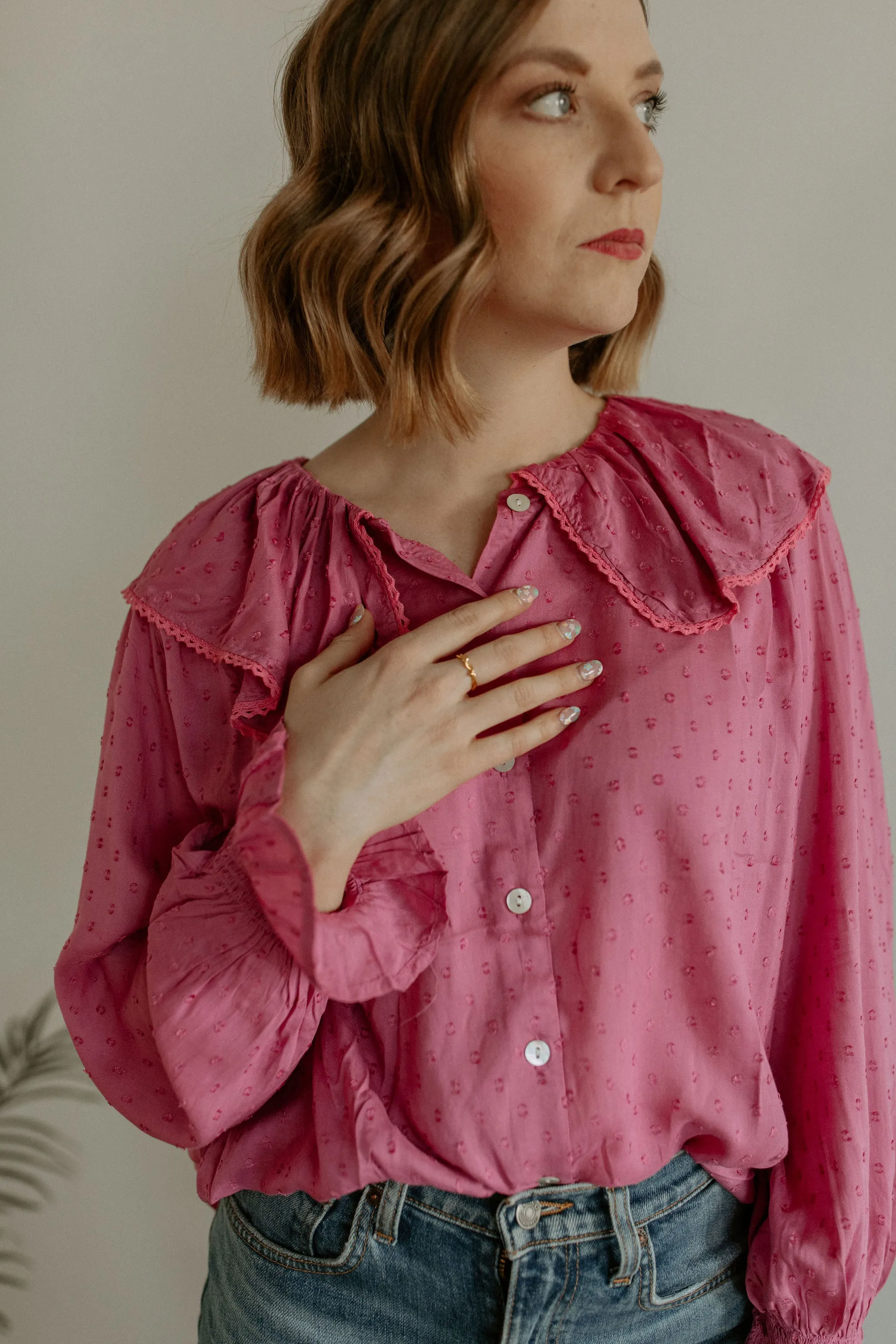 The Mella Frill Blouse