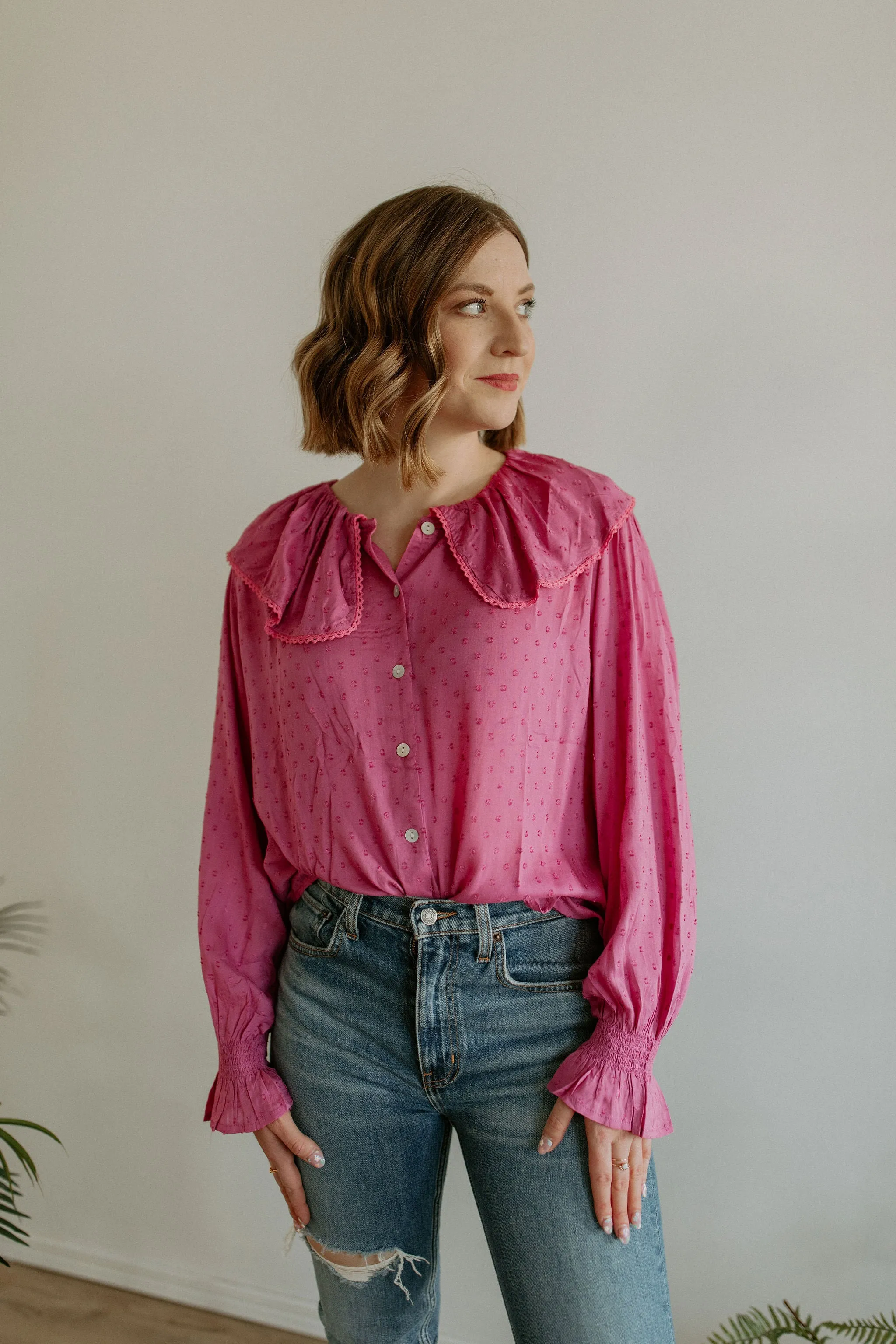 The Mella Frill Blouse