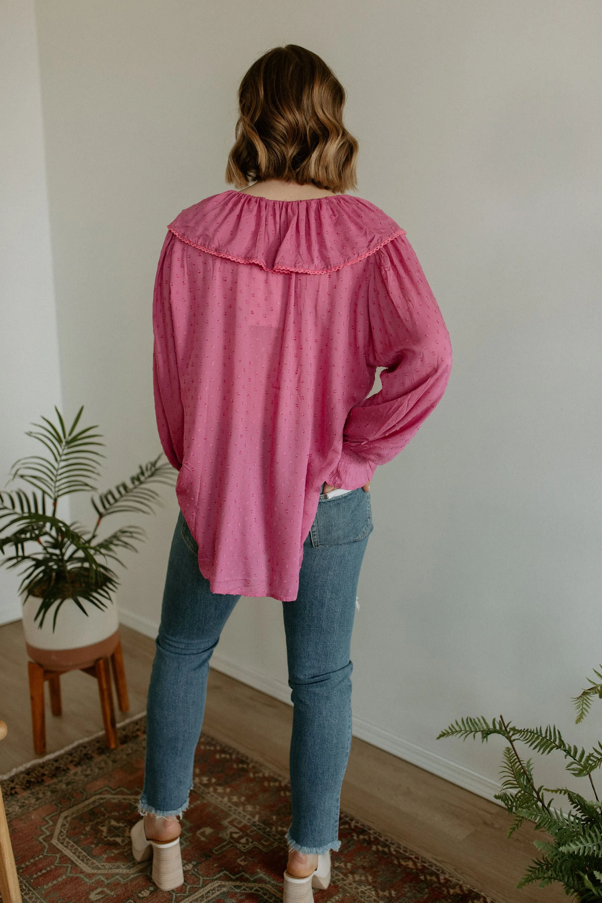 The Mella Frill Blouse