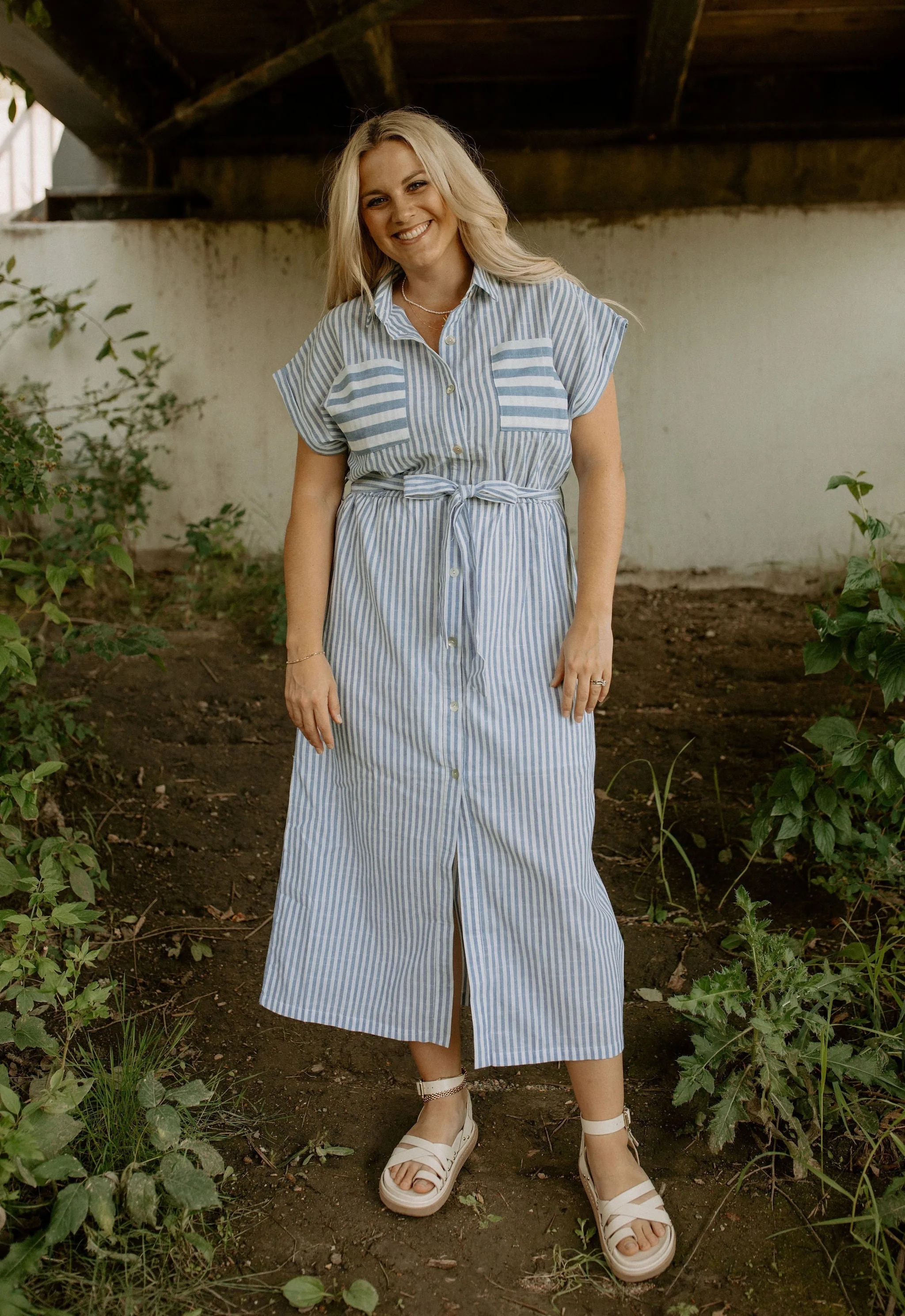 The Striped Dolce Vita Dress