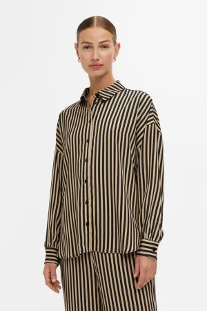 Thyra Longsleeve Shirt- Humus