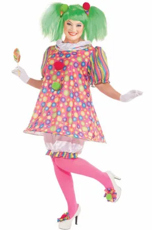 Tickles The Clown Plus Size Womens Costume