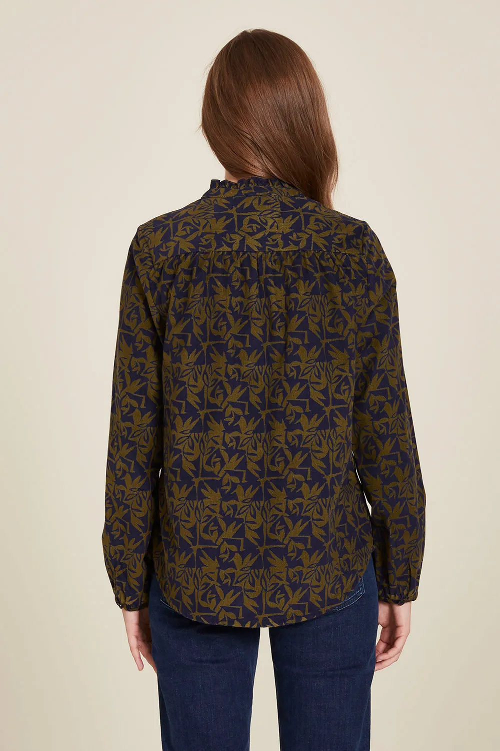 Tranquillo Stencil Cord Blouse