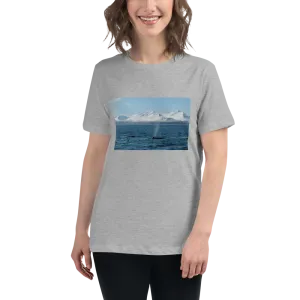 Whales in the Arctic Women's Relaxed T-Shirt