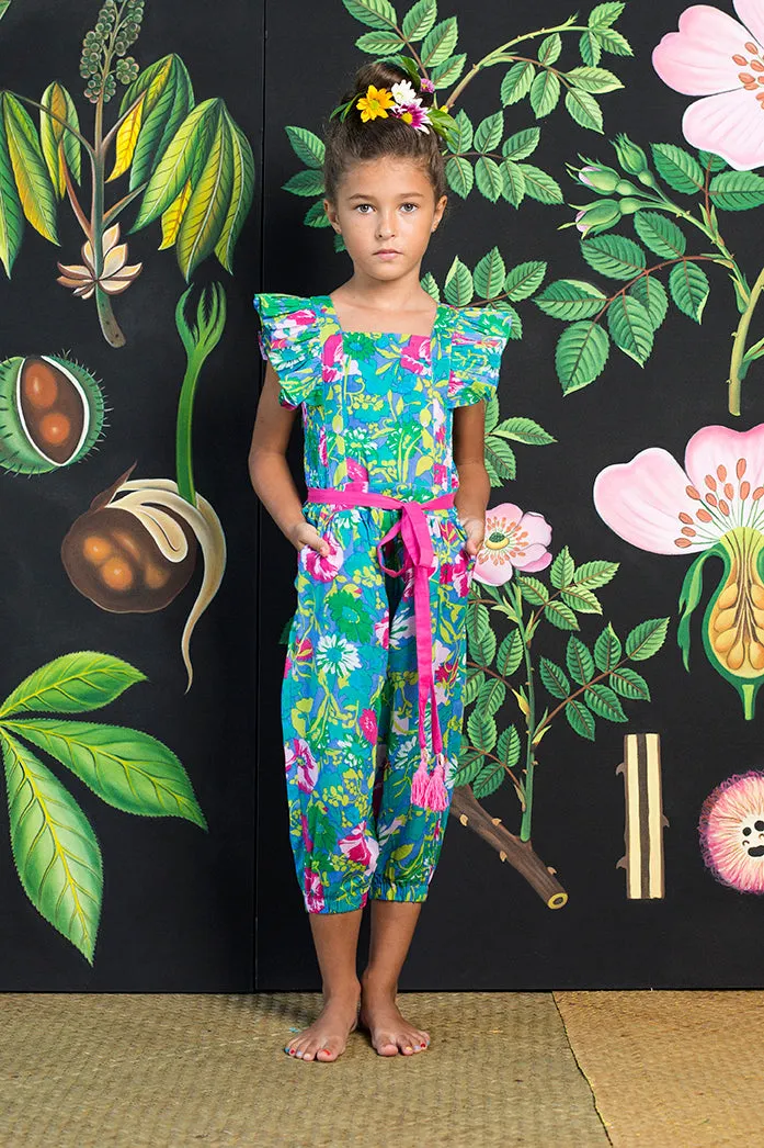 wilde jumpsuit sea anemone flower