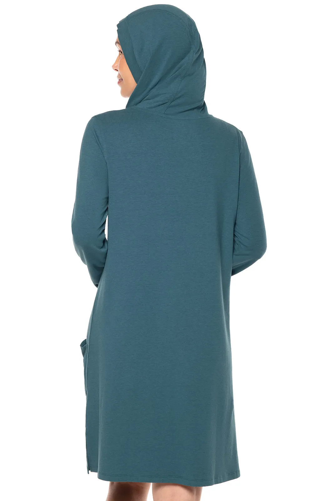 Women's Catalina Beach Cover-Up Dress  |  Midnight Green