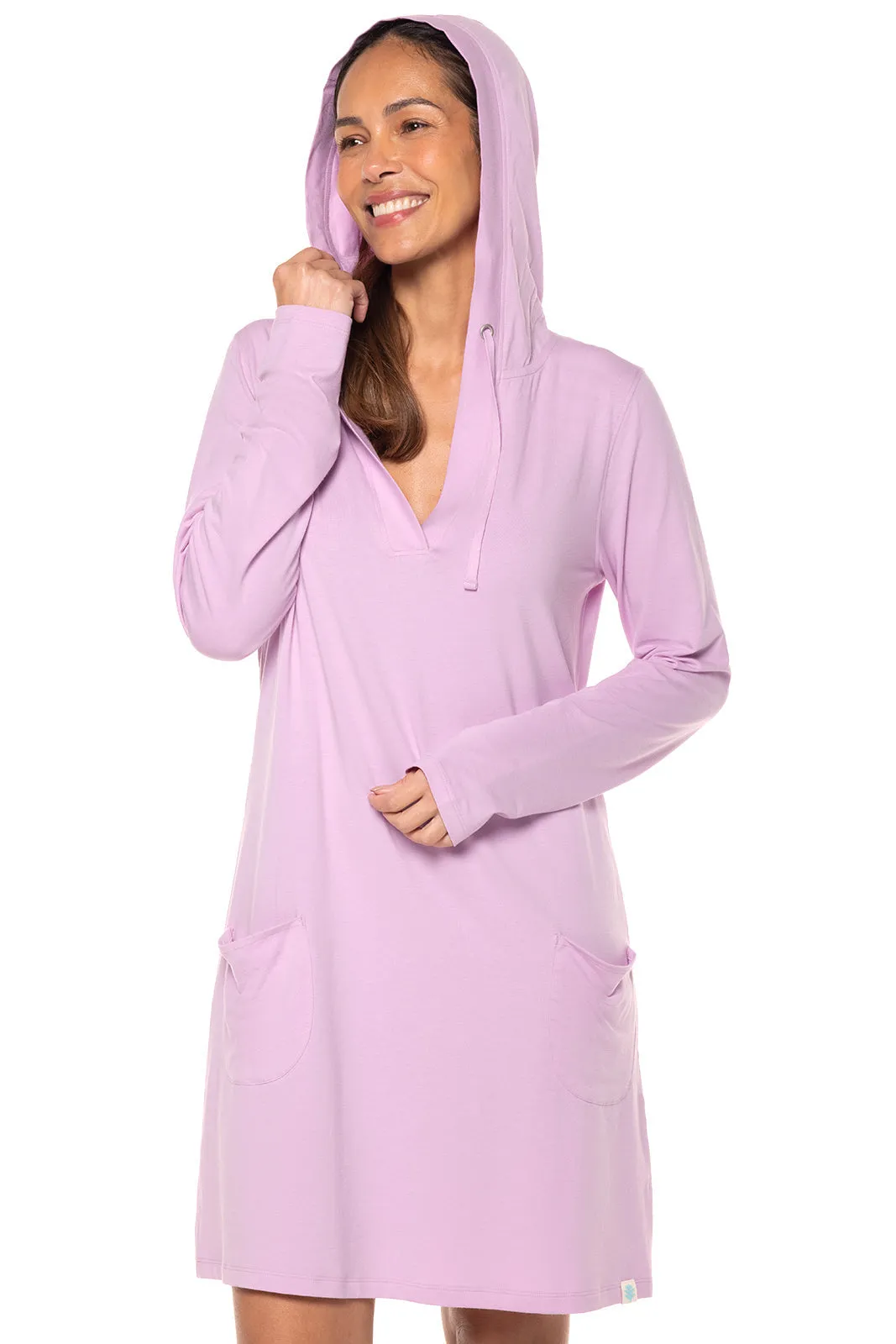 Women's Catalina Beach Cover-Up Dress  |  Peony Pink