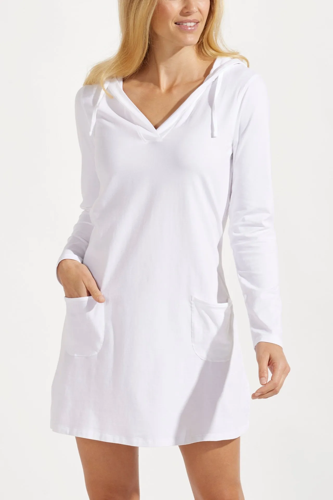 Women's Catalina Beach Cover-Up Dress  |  White