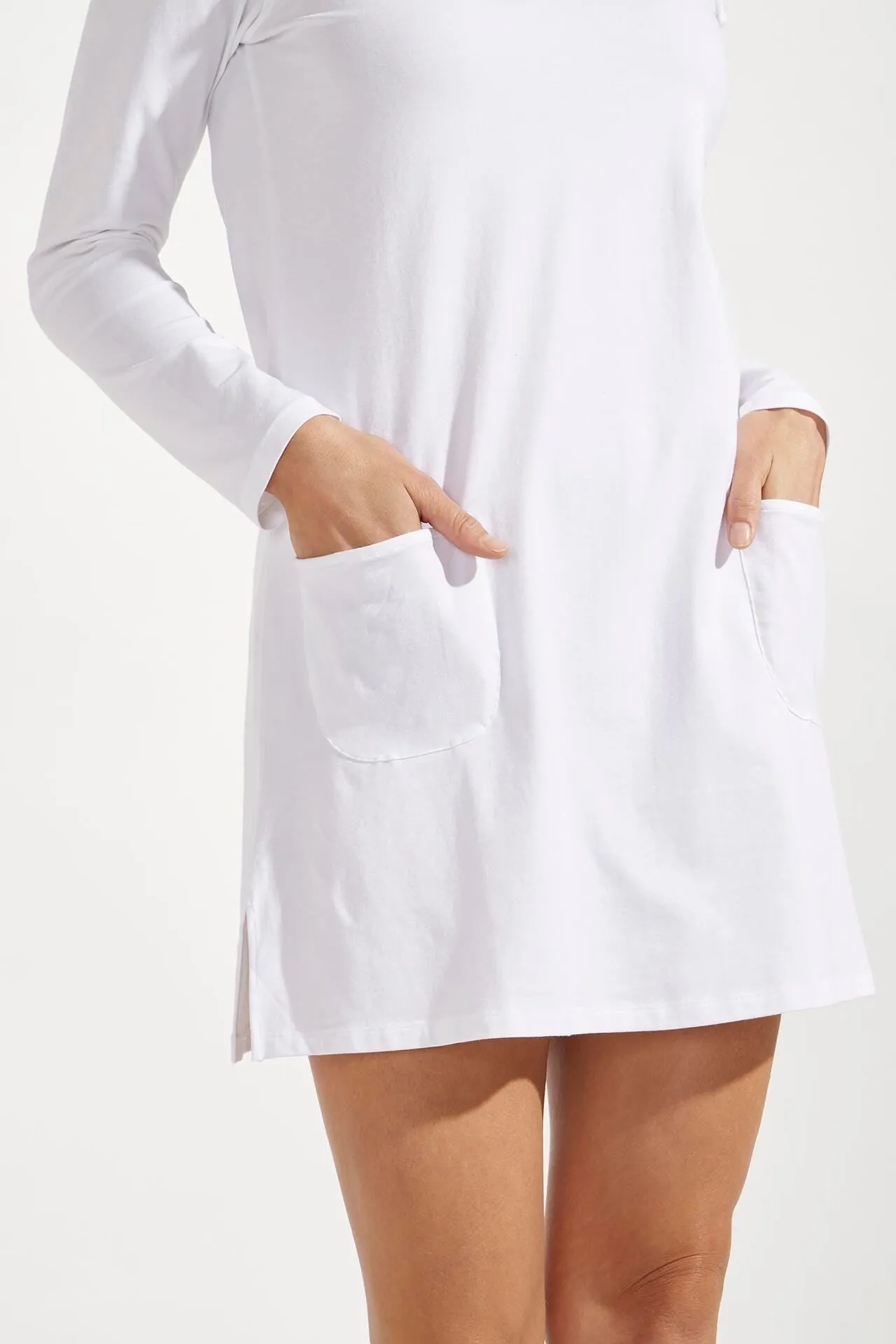 Women's Catalina Beach Cover-Up Dress  |  White