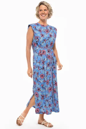 Women's Coral Way Dress  |  Clear Sky Blue TROPICAL DAZE